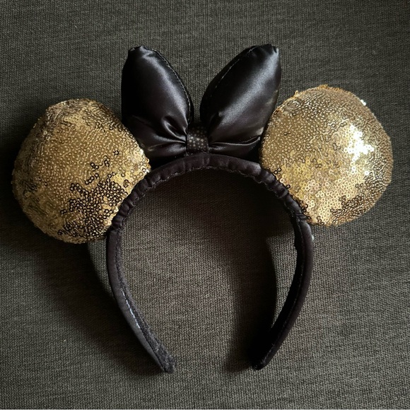 Disneyland Paris Gold Minnie Mouse Ears - Picture 4 of 4